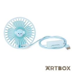 No Brand BT21 Baby Koya Small USB Fan With Mood Light Feature
