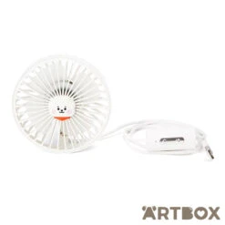 No Brand BT21 Baby RJ Small USB Fan With Mood Light Feature