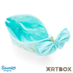 SANRIO Cinnamoroll Tea Room Ribbon Charm Small Zipped Pouch -Fashion Gift Shop 800031 Tearoom Pouch CN 3 650