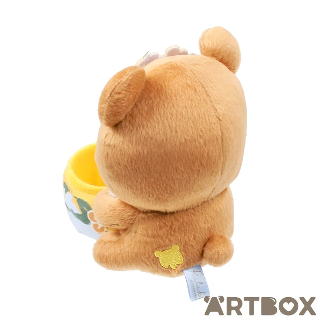 Chairoikoguma Honey Pot Swan & Flower Plush Trinket Holder 2 Chairoikoguma Honey Pot Swan & Flower Plush Trinket Holder - Image 2