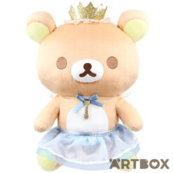 Rilakkuma Golden Crown Swan & Flower Large Plush