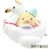 Kiiroitori Swan & Flower Small Plush Set