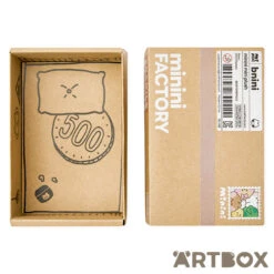 No Brand Brown Bnini Minini Factory Classic Mini Plush In Box -Fashion Gift Shop 899246 BF Minini Factory Plush BR 4 650