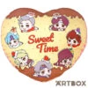 No Brand TinyTAN Sweet Time Large Heart Shaped Cushion