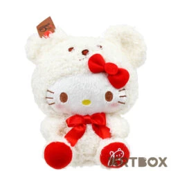 Hello Kitty Bon Voyage X Sanrio Bear Costume Small Plush