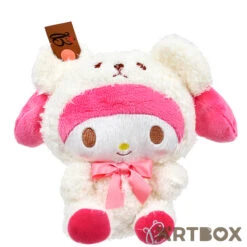 My Melody Bon Voyage X Sanrio Bear Costume Small Plush