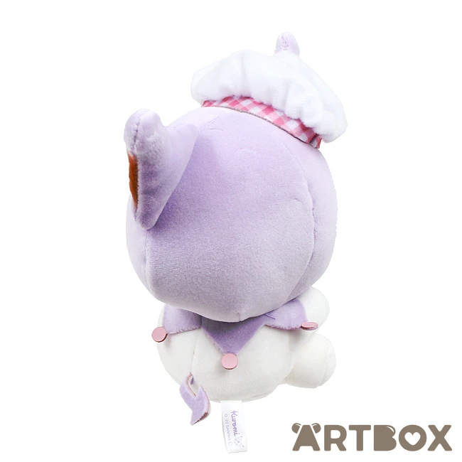 SANRIO Kuromi Smore Toasted Marshmallow Mochi Feel Small Plush 2 SANRIO Kuromi Smore Toasted Marshmallow Mochi Feel Small Plush - Image 2