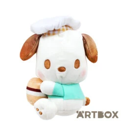 SANRIO Pochacco Smore Toasted Marshmallow Mochi Feel Small Plush