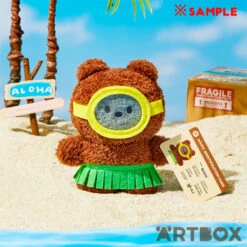 No Brand Brown Bnini Minini Summer Beach Outfit Mini Plush 7 No Brand Brown Bnini Minini Summer Beach Outfit Mini Plush -Fashion Gift Shop BF Minini Summer Mascot BR 4 650