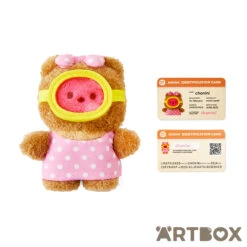 No Brand Choco Chonini Minini Summer Beach Outfit Mini Plush