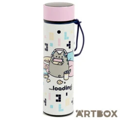 No Brand Pusheen The Cat Gaming Flask With Digital Thermometer