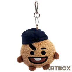 No Brand BT21 Shooky After School Uniform Plush Mascot Clip