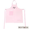 No Brand BT21 Baby Cooky Kitchen Apron With Pocket