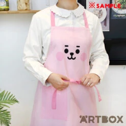 No Brand BT21 Baby Cooky Kitchen Apron With Pocket 5 No Brand BT21 Baby Cooky Kitchen Apron With Pocket -Fashion Gift Shop BT21 BY Apron CO 3 650 1