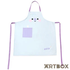 No Brand BT21 Baby Koya Kitchen Apron With Pocket