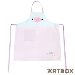 No Brand BT21 Baby Mang Kitchen Apron With Pocket
