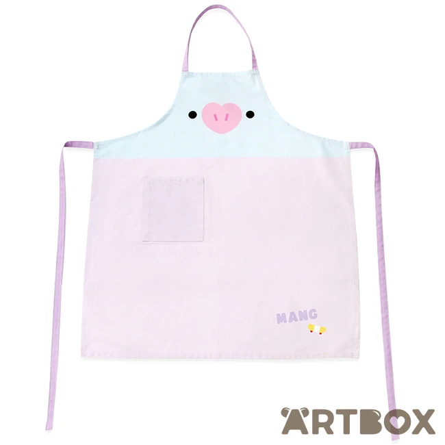 No Brand BT21 Baby Mang Kitchen Apron With Pocket 1 No Brand BT21 Baby Mang Kitchen Apron With Pocket