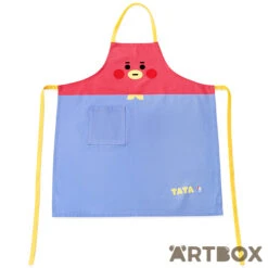 No Brand BT21 Baby Tata Kitchen Apron With Pocket