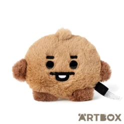 No Brand BT21 Baby Shooky Deluxe Flat Faux Fur Plush Doll