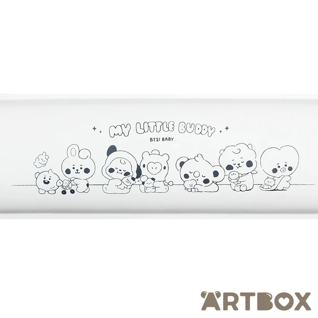 No Brand BT21 Baby My Little Buddy Keyboard Wrist Cushion Pad Grey 2 No Brand BT21 Baby My Little Buddy Keyboard Wrist Cushion Pad Grey - Image 2