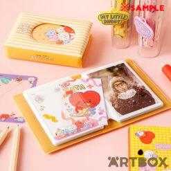 No Brand BT21 Baby Deluxe Photo Collect Album Yellow -Fashion Gift Shop BT21 BY Photo Collect Book Mini Studio8 Yellow 3 650
