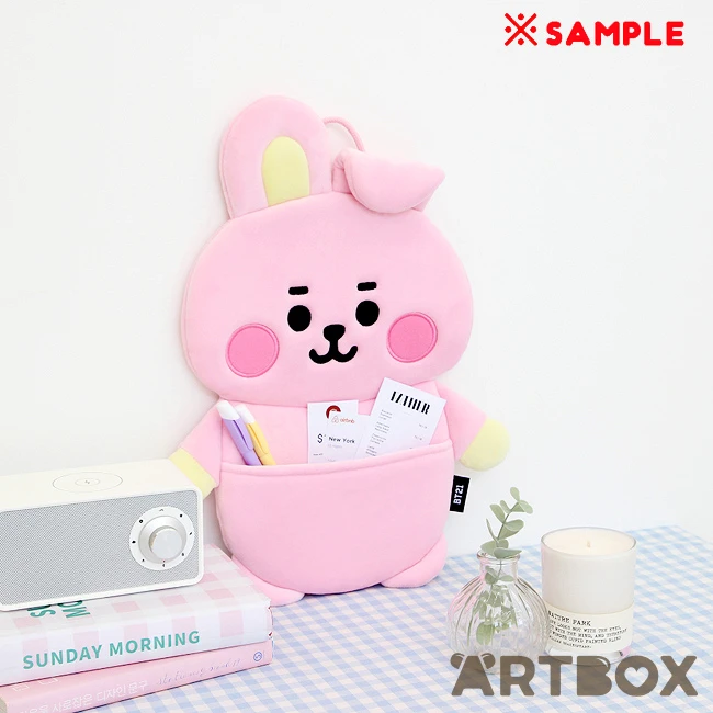 No Brand BT21 Baby RJ Plush Hanging Storage Pocket 3 No Brand BT21 Baby RJ Plush Hanging Storage Pocket - Image 3
