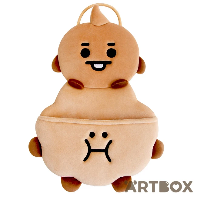 No Brand BT21 Baby Shooky Plush Hanging Storage Pocket 1 No Brand BT21 Baby Shooky Plush Hanging Storage Pocket