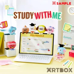 No Brand BT21 Baby Tata Study With Me Edge Hanging Plush 7 No Brand BT21 Baby Tata Study With Me Edge Hanging Plush -Fashion Gift Shop BT21 BY Study Monitor Plush 4 650 6