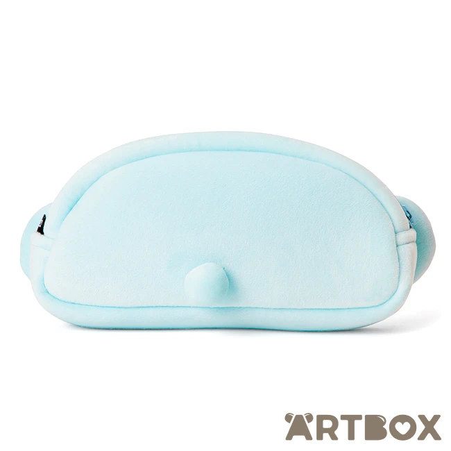 No Brand BT21 Baby Koya Rounded Zipped Plush Pencil Case 2 No Brand BT21 Baby Koya Rounded Zipped Plush Pencil Case - Image 2