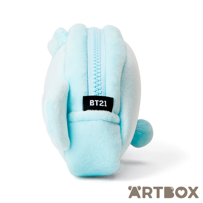 No Brand BT21 Baby Koya Rounded Zipped Plush Pencil Case 3 No Brand BT21 Baby Koya Rounded Zipped Plush Pencil Case - Image 3