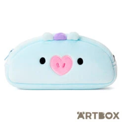 No Brand BT21 Baby Mang Rounded Zipped Plush Pencil Case