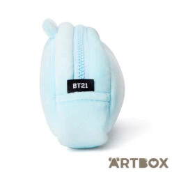No Brand BT21 Baby Mang Rounded Zipped Plush Pencil Case -Fashion Gift Shop BT21 Baby Plush Pencilcase Mang 3 650