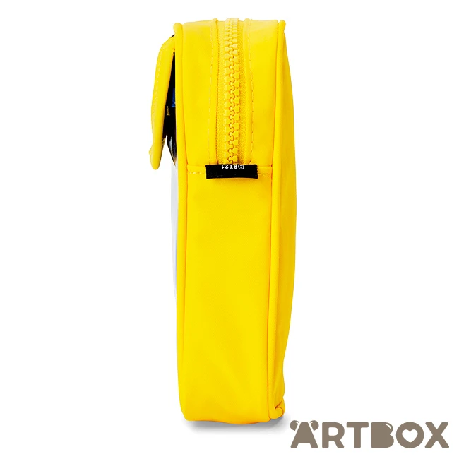 No Brand BT21 Mang Colour Block Zipped Pencil Case 2 No Brand BT21 Mang Colour Block Zipped Pencil Case - Image 2