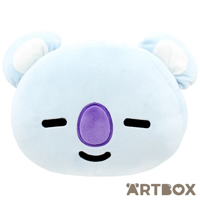 No Brand BT21 Koya Cushion With Drawstring Dust Bag 1 No Brand BT21 Koya Cushion With Drawstring Dust Bag