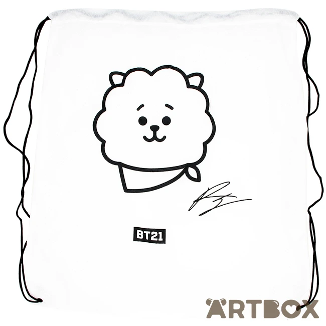 No Brand BT21 RJ Cushion With Drawstring Dust Bag 2 No Brand BT21 RJ Cushion With Drawstring Dust Bag - Image 2