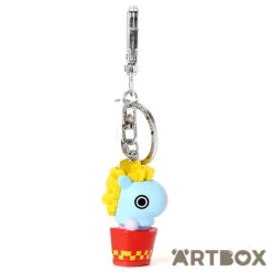 No Brand BT21 Mang Bite Diner Mascot Figure Double Charm Keyring