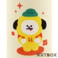 No Brand BT21 Chimmy Green Planet Glass Water Bottle -Fashion Gift Shop BT21 GP Bottle CM 3 650