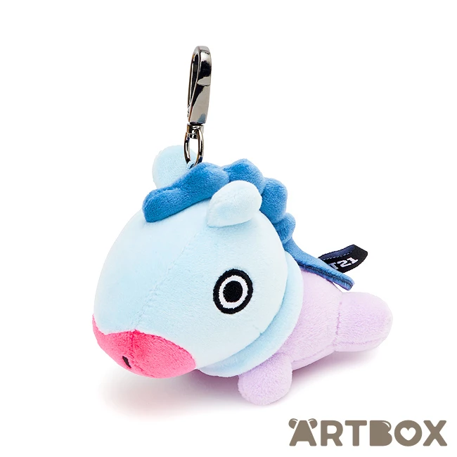 No Brand BT21 Mang Laying Down Plush Mascot Keychain 1 No Brand BT21 Mang Laying Down Plush Mascot Keychain