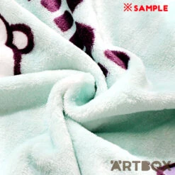 No Brand BT21 Minini Stack Small Soft Lap Throw Blanket Mint -Fashion Gift Shop BT21 Minini Blanket Monopoly 3 650 1