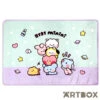 No Brand BT21 Minini Stack Small Soft Lap Throw Blanket Mint