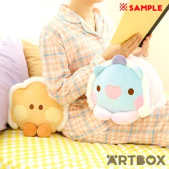 No Brand BT21 Koya Minini Cosy Blanket Cushion Plush -Fashion Gift Shop BT21 Minini Cosy Cushion 3 650 5