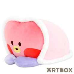 No Brand BT21 Tata Minini Cosy Blanket Cushion Plush