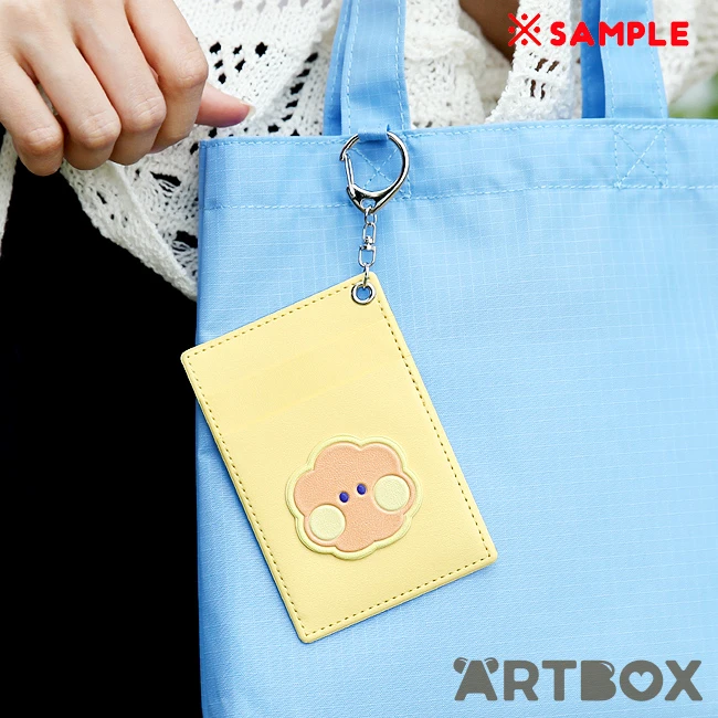 No Brand BT21 Tata Minini Character Patch Card Holder 3 No Brand BT21 Tata Minini Character Patch Card Holder - Image 3