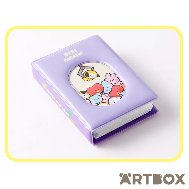 No Brand BT21 Minini Deluxe Photo Collect Album Purple 2 No Brand BT21 Minini Deluxe Photo Collect Album Purple - Image 2