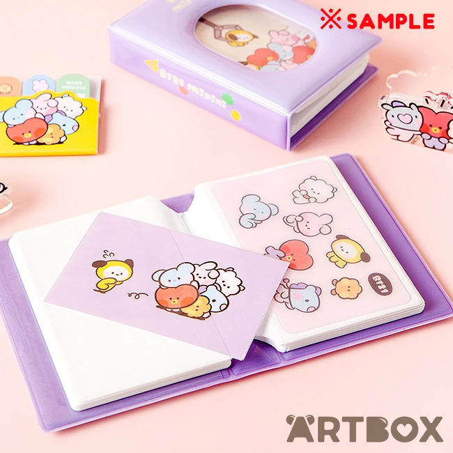 No Brand BT21 Minini Deluxe Photo Collect Album Purple 3 No Brand BT21 Minini Deluxe Photo Collect Album Purple - Image 3