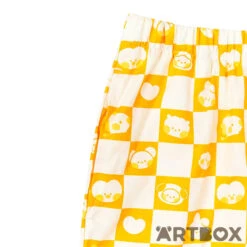 No Brand BT21 Minini Yellow Light Woven Pyjama Set Medium -Fashion Gift Shop BT21 Minini Rommwear Yellow 3 650