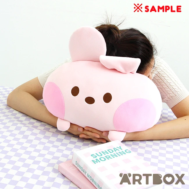 No Brand BT21 Shooky Minini Round Marshmallow Feel Cushion Plush 4 No Brand BT21 Shooky Minini Round Marshmallow Feel Cushion Plush - Image 4