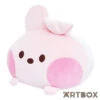 No Brand BT21 Cooky Minini Round Marshmallow Feel Cushion Plush