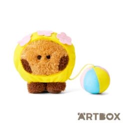 No Brand BT21 Shooky Minini Summer Sky Beach Outfit Mini Plush