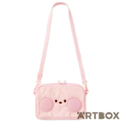 No Brand BT21 Cooky Minini Zipped Travel Pocket Shoulder Pouch